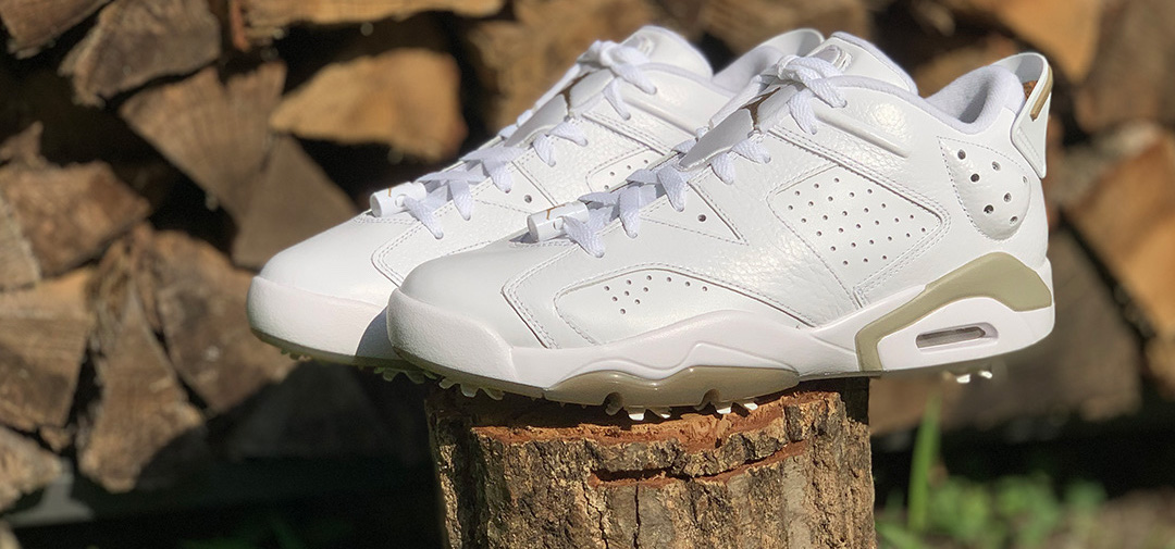 レア新品✳︎NIKE GOLF スニーカー早い者勝ちです！ 8/9【NIKE JORDAN RETRO 6 G ホワイト／カーキ】抽選結果に関しまして
