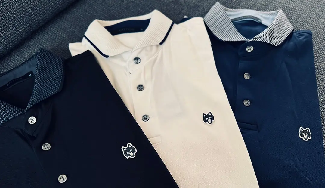 GO/LOOK! ゴルック 襟付き シャツ ホワイト ゴルフ L メンズ ロゴ柄 お洒落ゴルファー必見のファッション通販サイト「GO/LOOK!（ゴルック）」