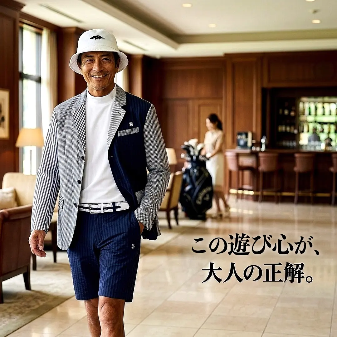 遊び心と品格の交差点。ラフ＆スウェル（ rough & swell ）が大人ゴルファーに刺さる理由
