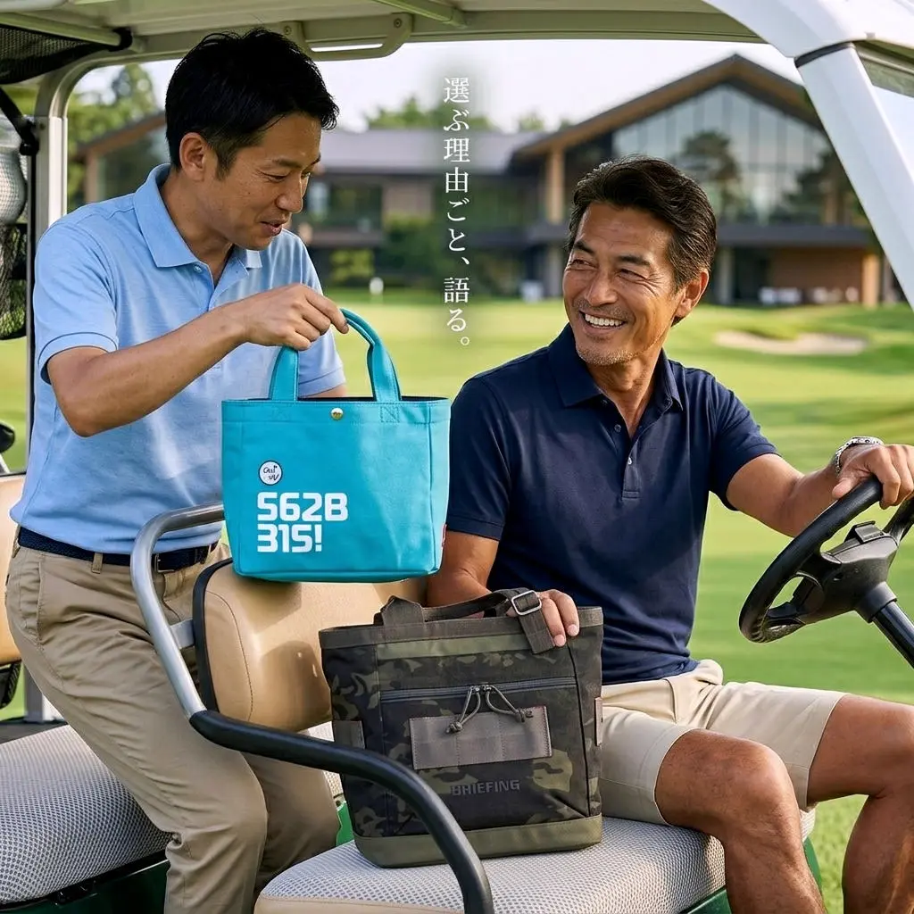 ゴルフ カートバッグ、カートに乗せたひとつがあなたのスタイルを語る。